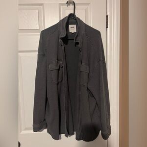 Aerie Waffle button up